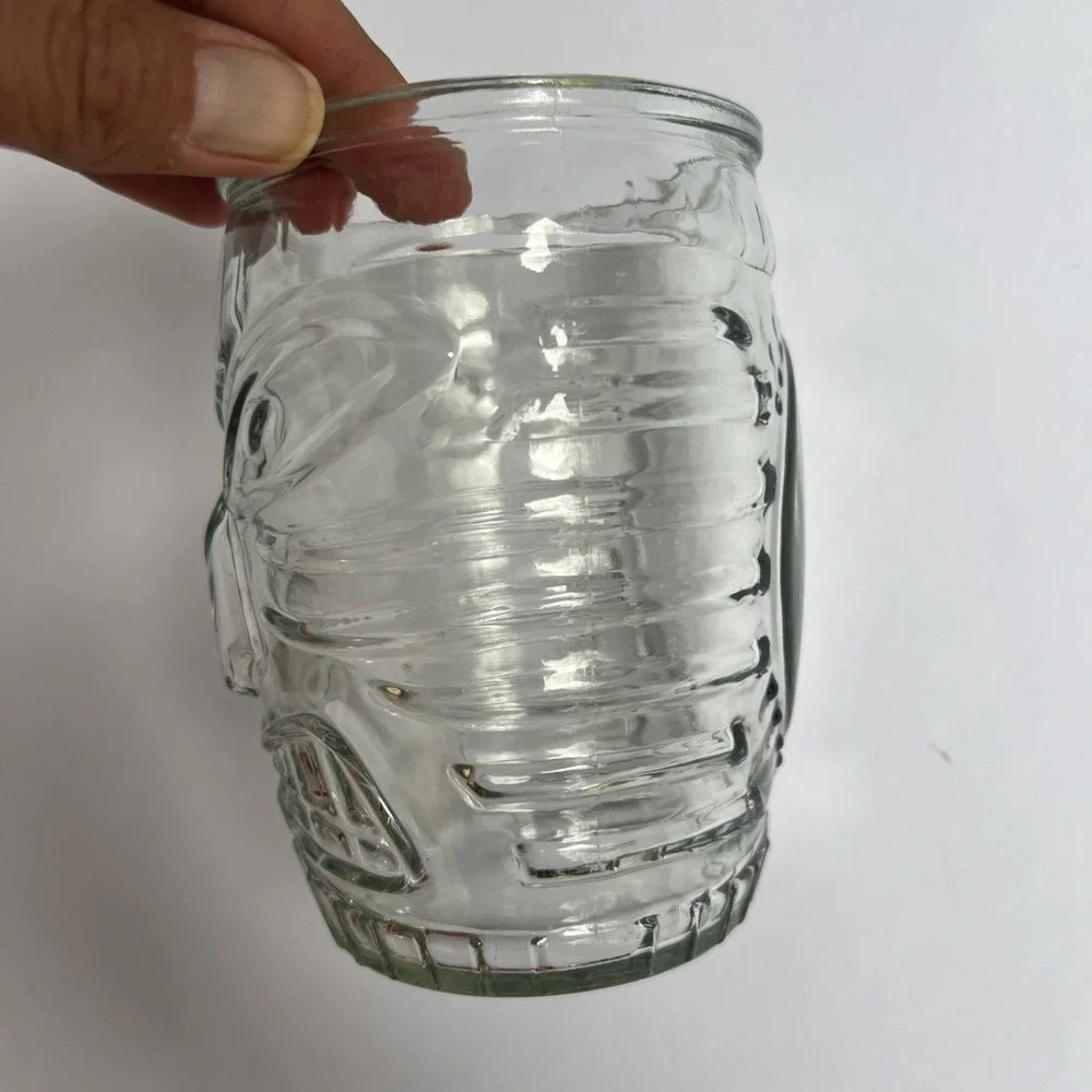 VTG Libbey Tiki Glasses Pair 4.5